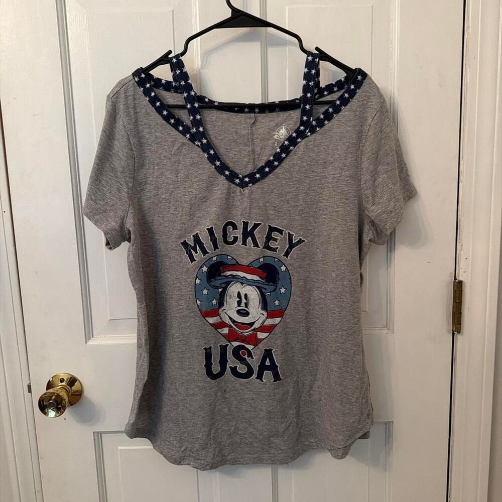 Disney Women's Grey T-shirt